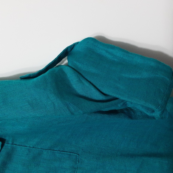 Calvin Klein Button Front Shirt/ Blouse - Picture 4 of 8